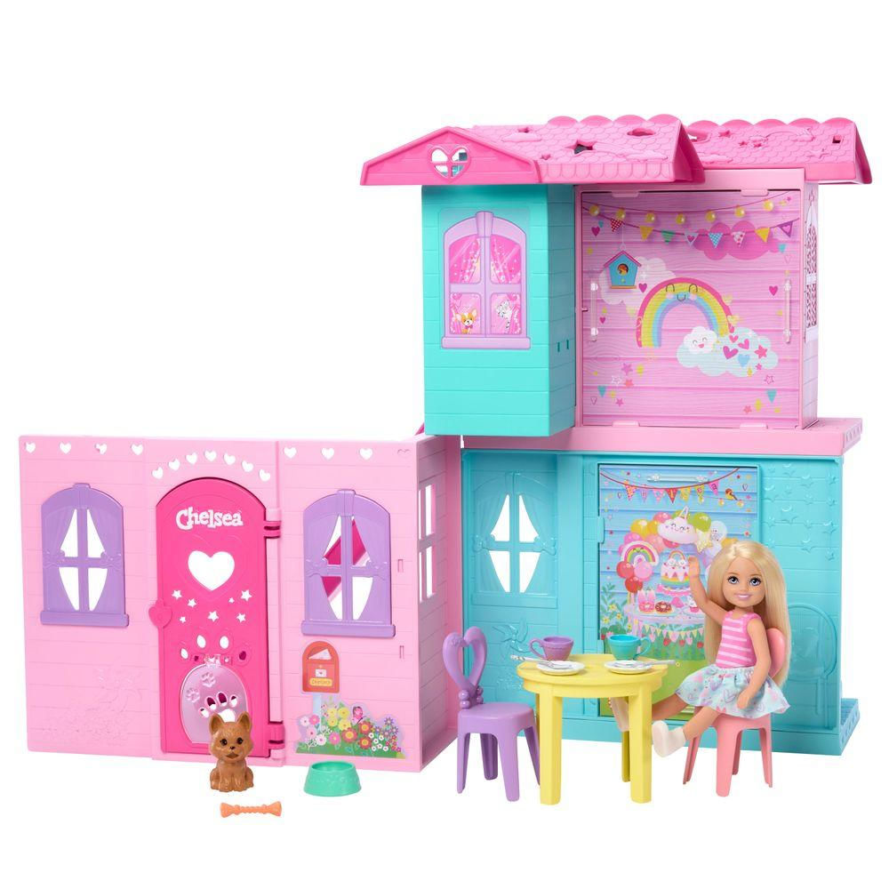 Barbie Chelsea Casa de Bonecas Transformável - Mattel