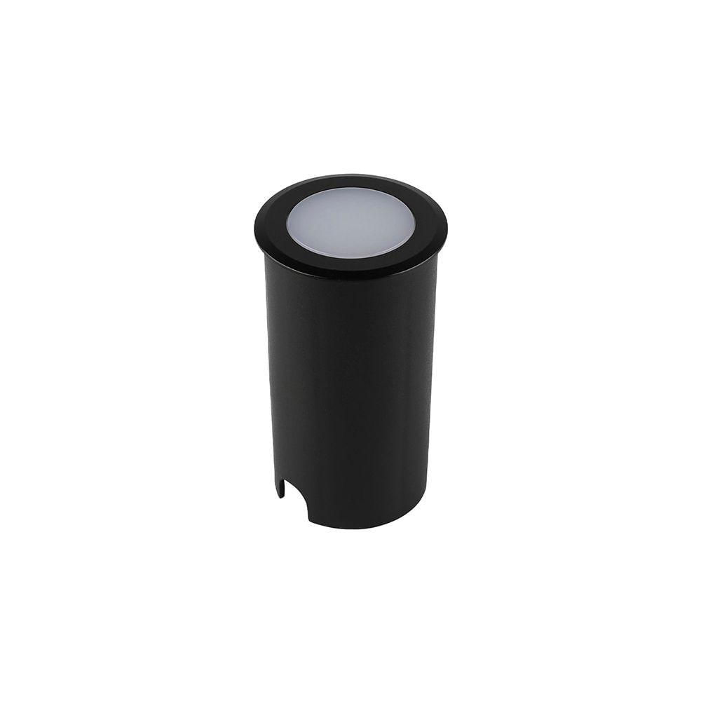 Embutido De Solo Led Taschibra Thin 1w Bivolt Preto 3000k Luz Amarela 15090368