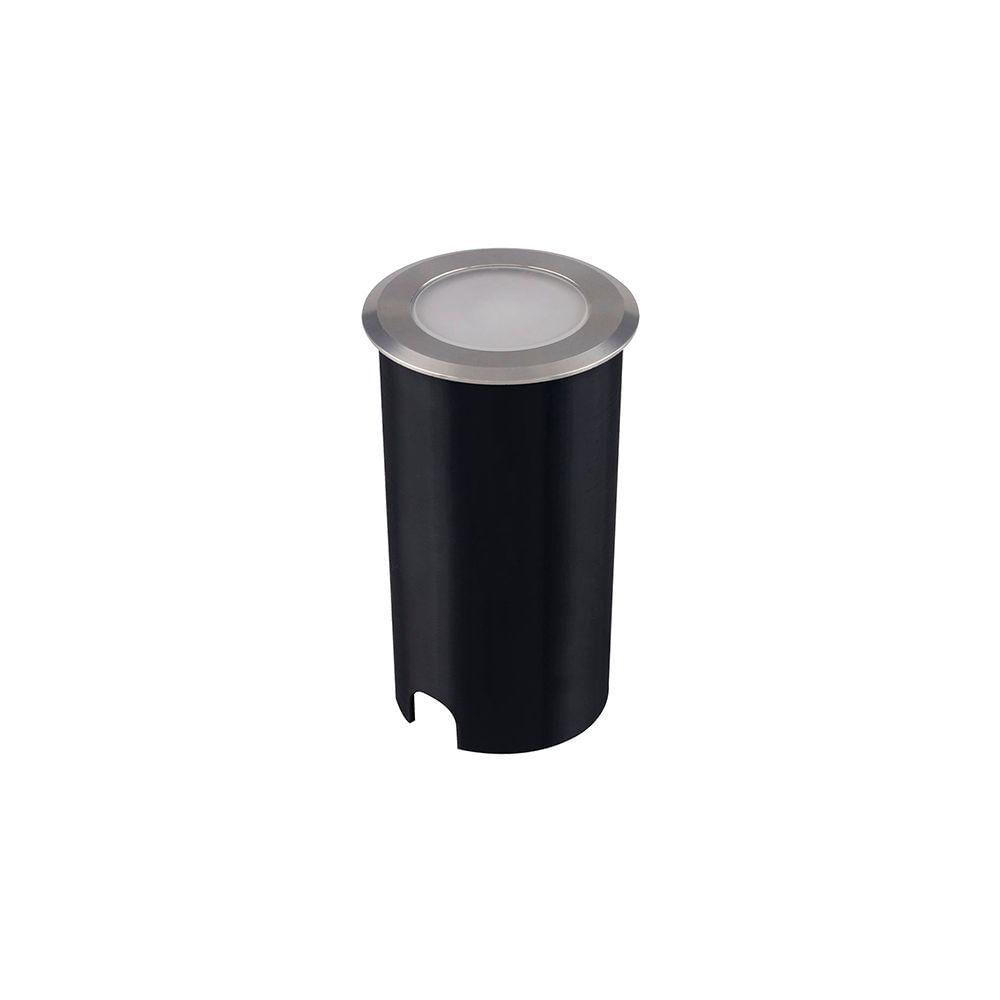 Embutido De Solo Led Taschibra Thin 1w Bivolt Prata 3000k Luz Amarela 15090367