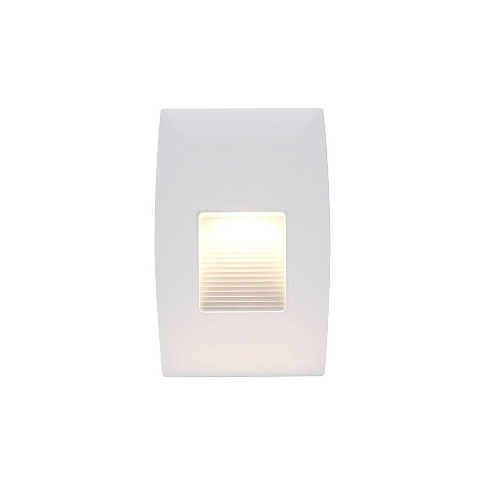 Balizador Taschibra Cine De Embutir Led 2w Bivolt Branco 3000k Luz Amarela 15060106