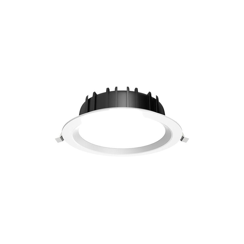 Plafon De Embutir Taschibra Downlight Max Led 25w Bivolt Branco 6500k Luz Branca 15070137