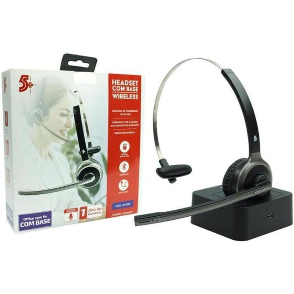 Headset Sem Fio Bluetooth Hs-202 5+