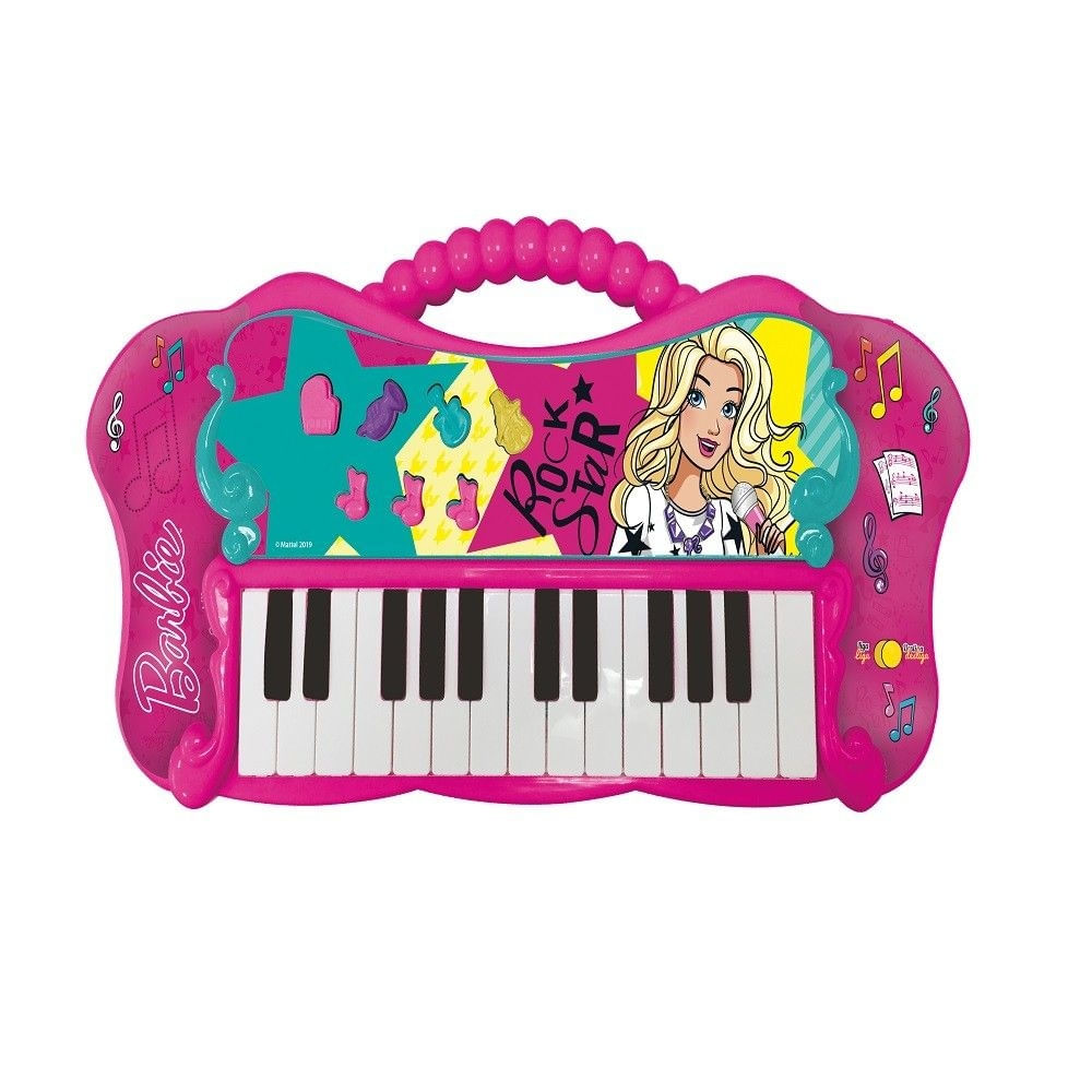 Teclado Fabuloso da Barbie com MP3 - Fun F00046