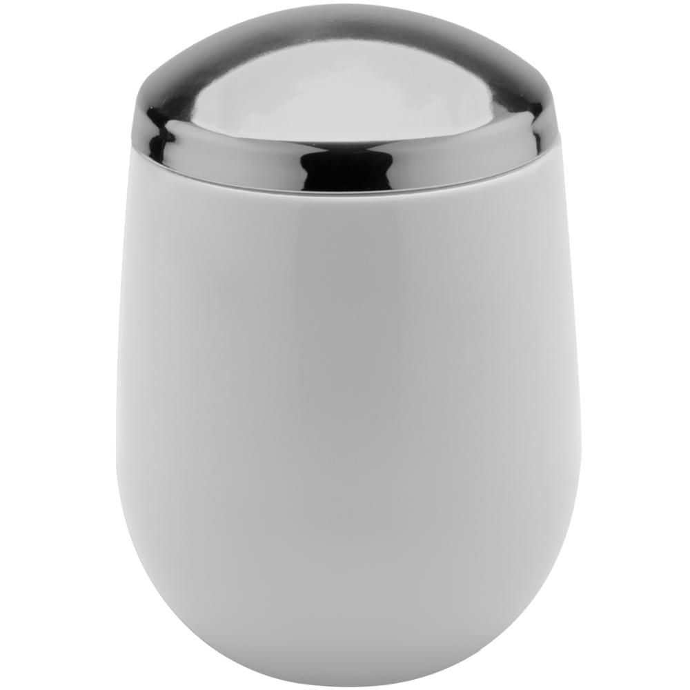 Porta Algodão Cotonete Pote Para Pia Banheiro Bancada Belly