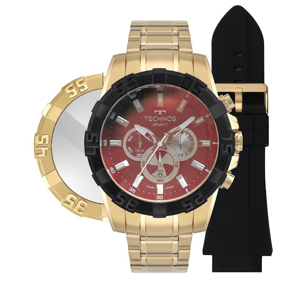Relógio Technos Masculino Legacy Dourado - Os2abz/1p Os2abz/1p