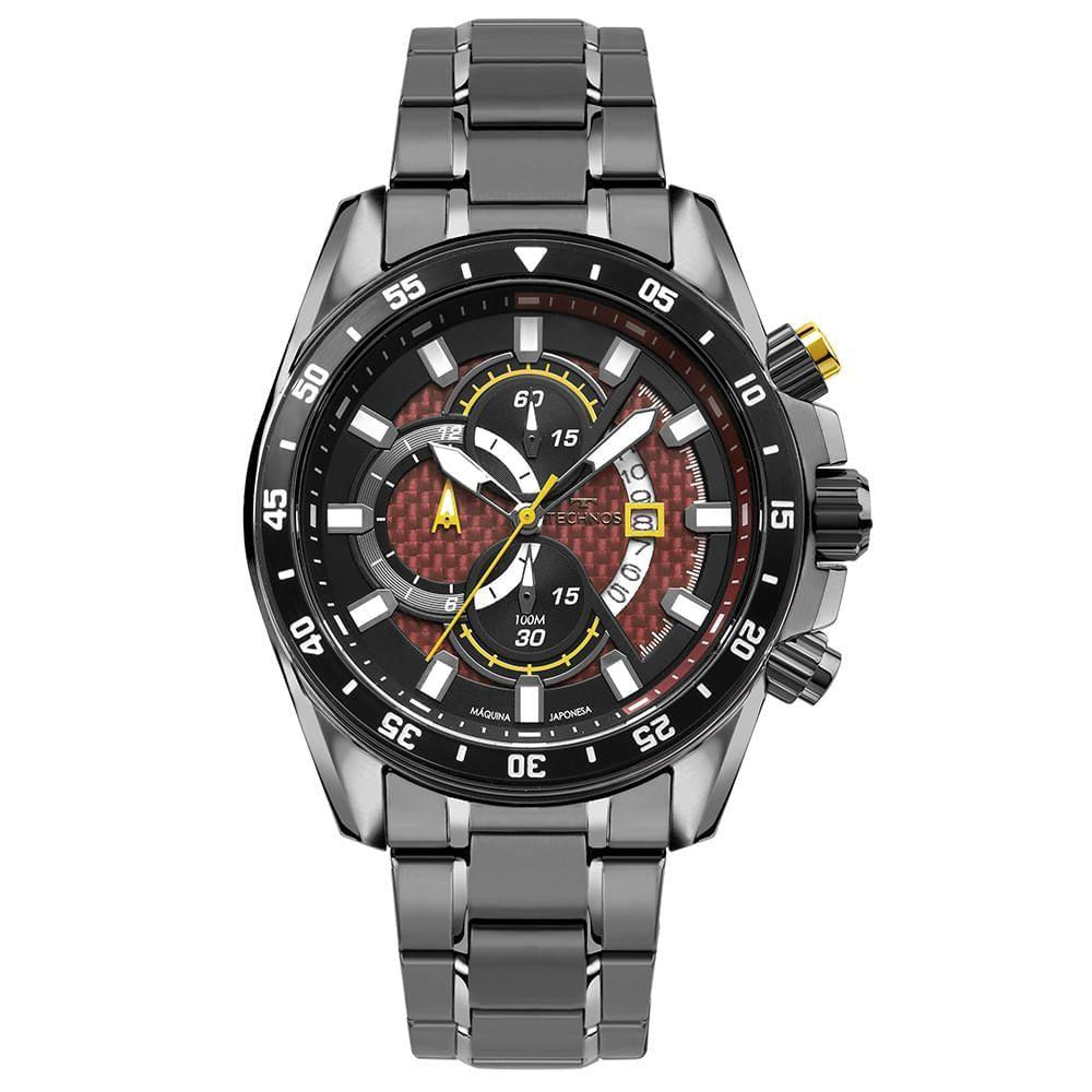 Relógio Technos Masculino Carbon Bicolor - Os1abp/1n Os1abp/1n