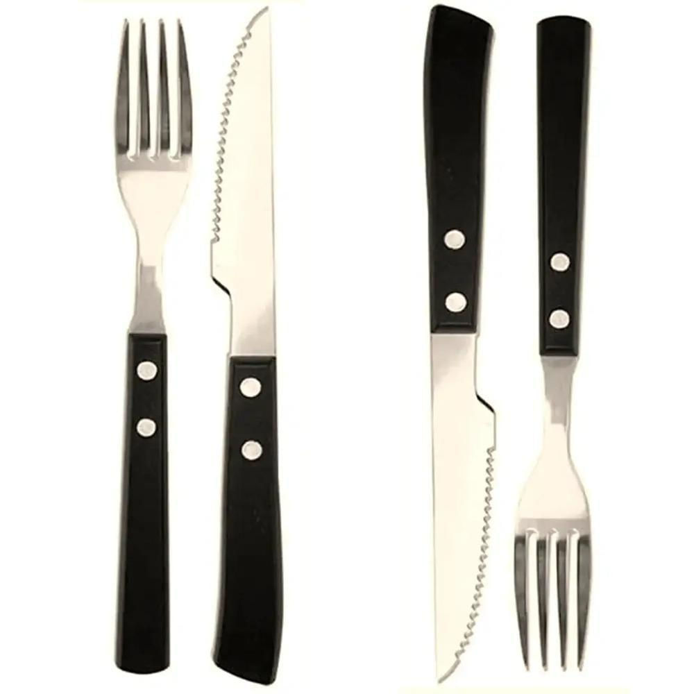 Jogo De Churrasco 12 Pecas Brinox - 2554-109 Preto