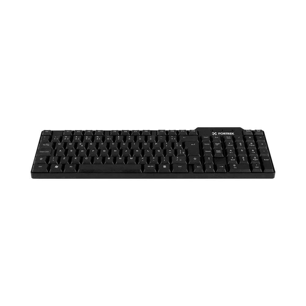 Teclado Fortrek SKL-106 Standard FK325K  USB Preto - AC2913