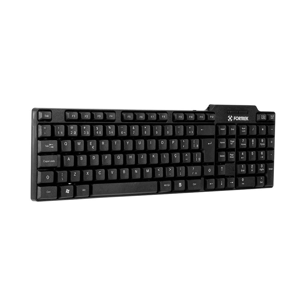 Teclado Fortrek SKL-106 Standard FK325K  USB Preto - AC2913