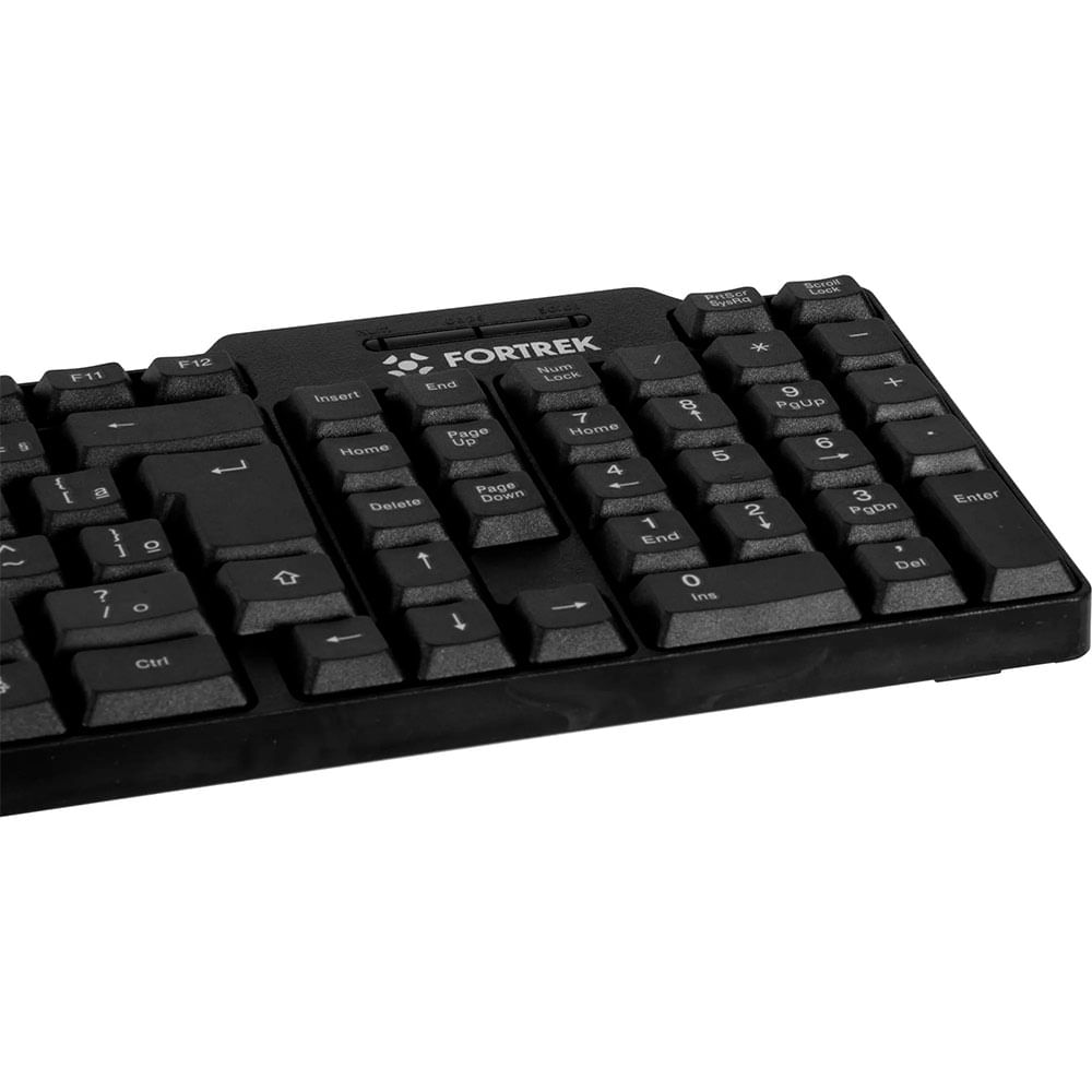 Teclado Fortrek SKL-106 Standard FK325K  USB Preto - AC2913