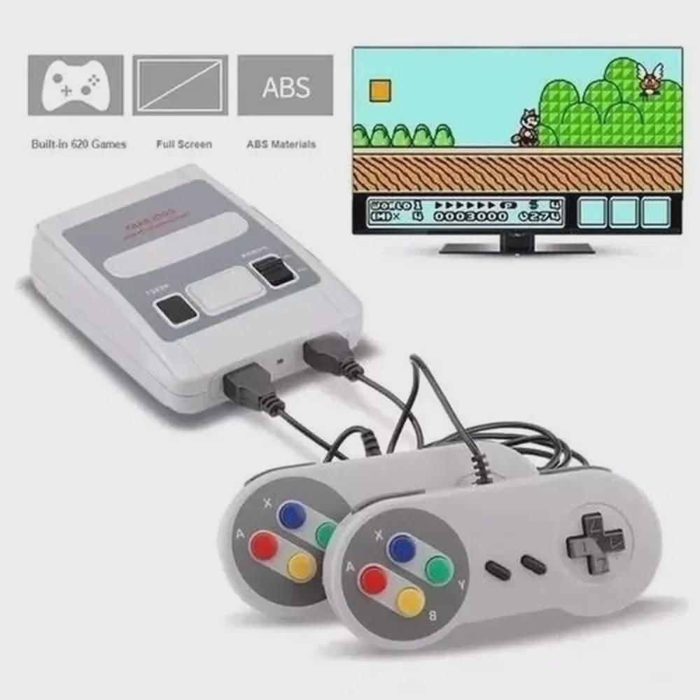 Jogo Mini Nintendo Video Game Retro 167 Jogos 2 Snes