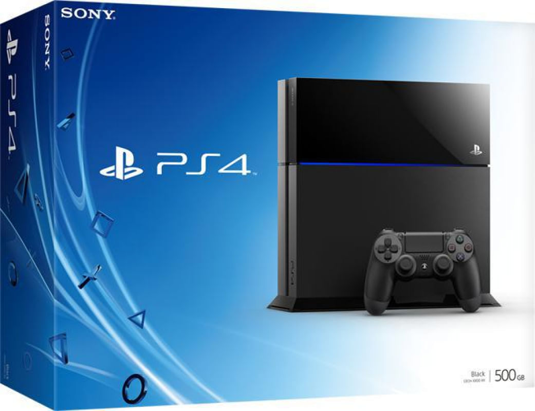 PlayStation 4 shops Console in Black 500 GB