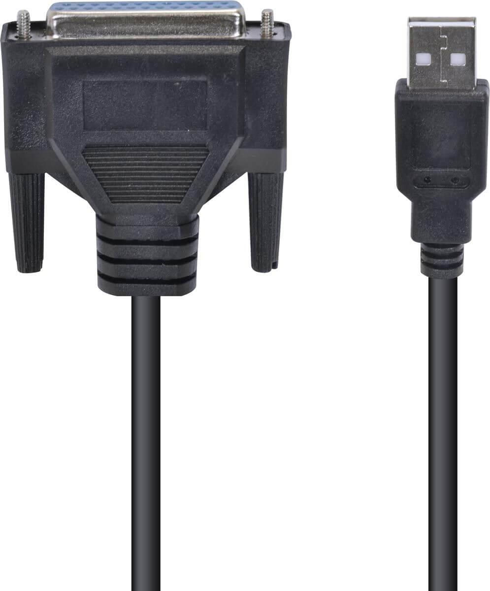 Cabo USB Paralelo LPT U1DB25 2 metros