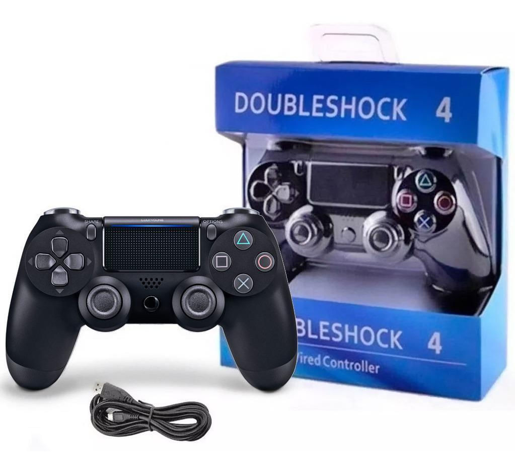 Controle Joystick Ps4 Doubleshock Sem Fio playstation 4