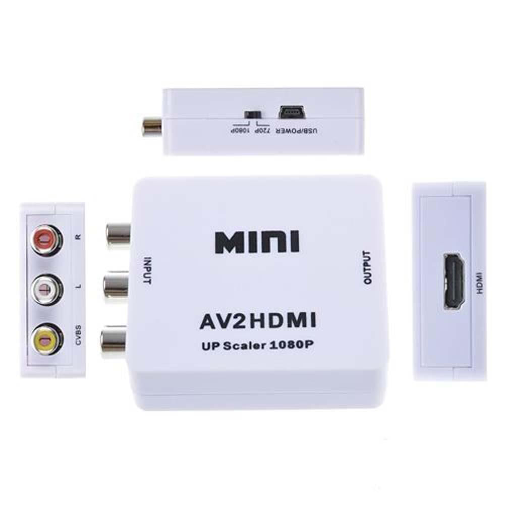 Conversor De Hdmi Para Video Composto 3 Rca Av