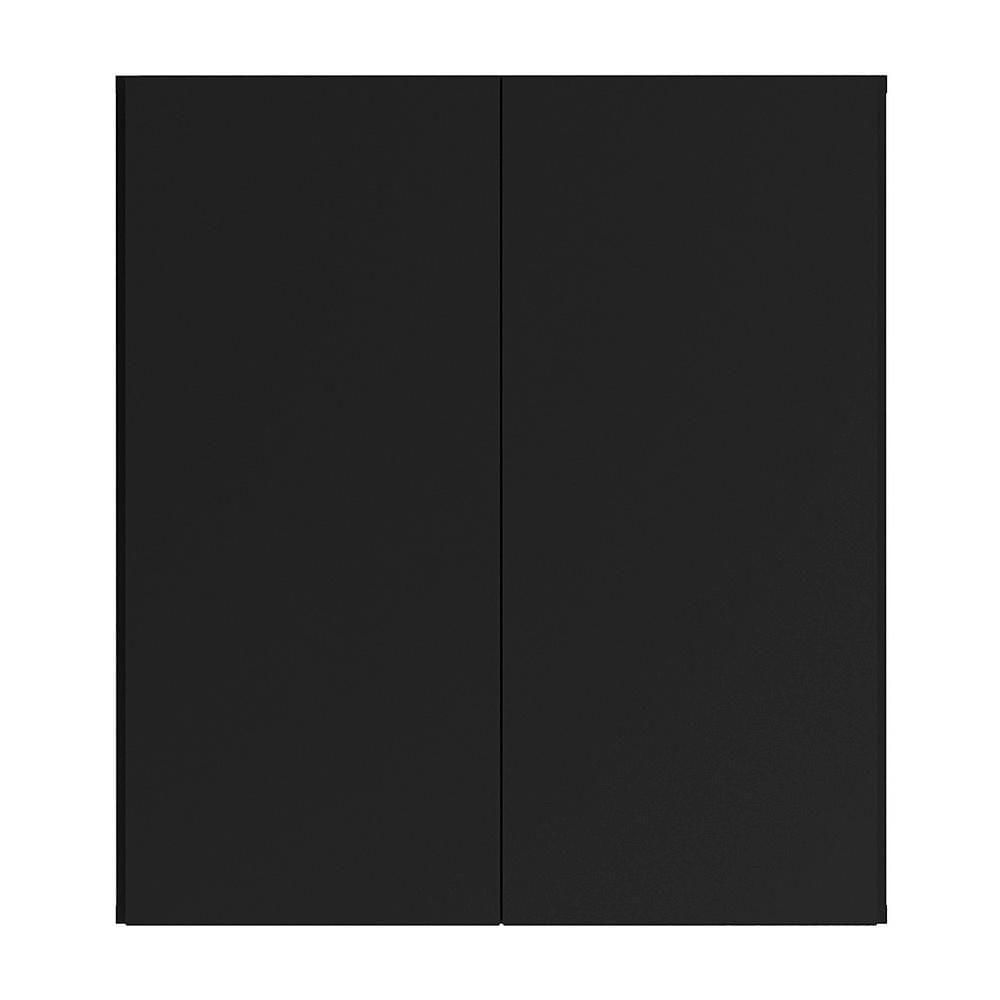 Gabinete De Banheiro Suspenso 63Cm 2 Portas Fg5007 Preto