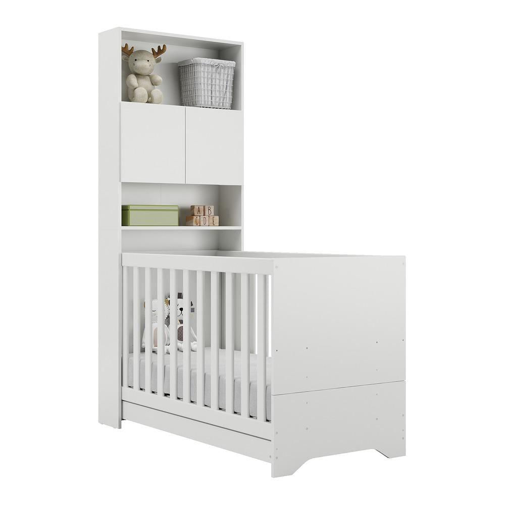 Quarto Infantil Com Berço 3x1 Nina