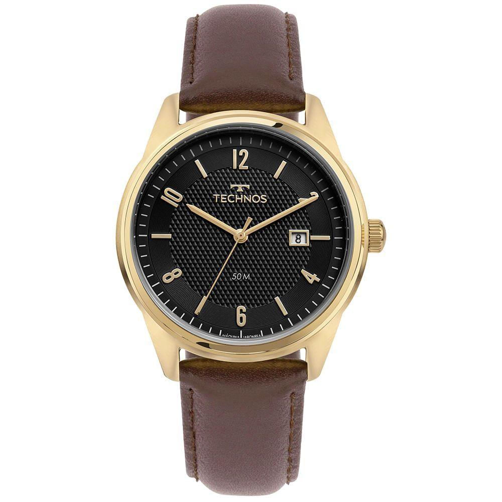 Relógio Technos Masculino Steel Dourado - 2115tzb/0p 2115tzb/0p
