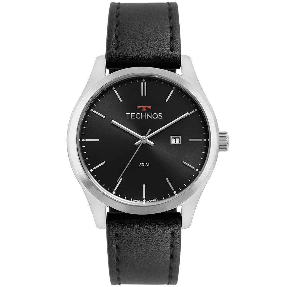 Relógio Technos Masculino Steel Prata - 2115msgs/0p 2115msgs/0p