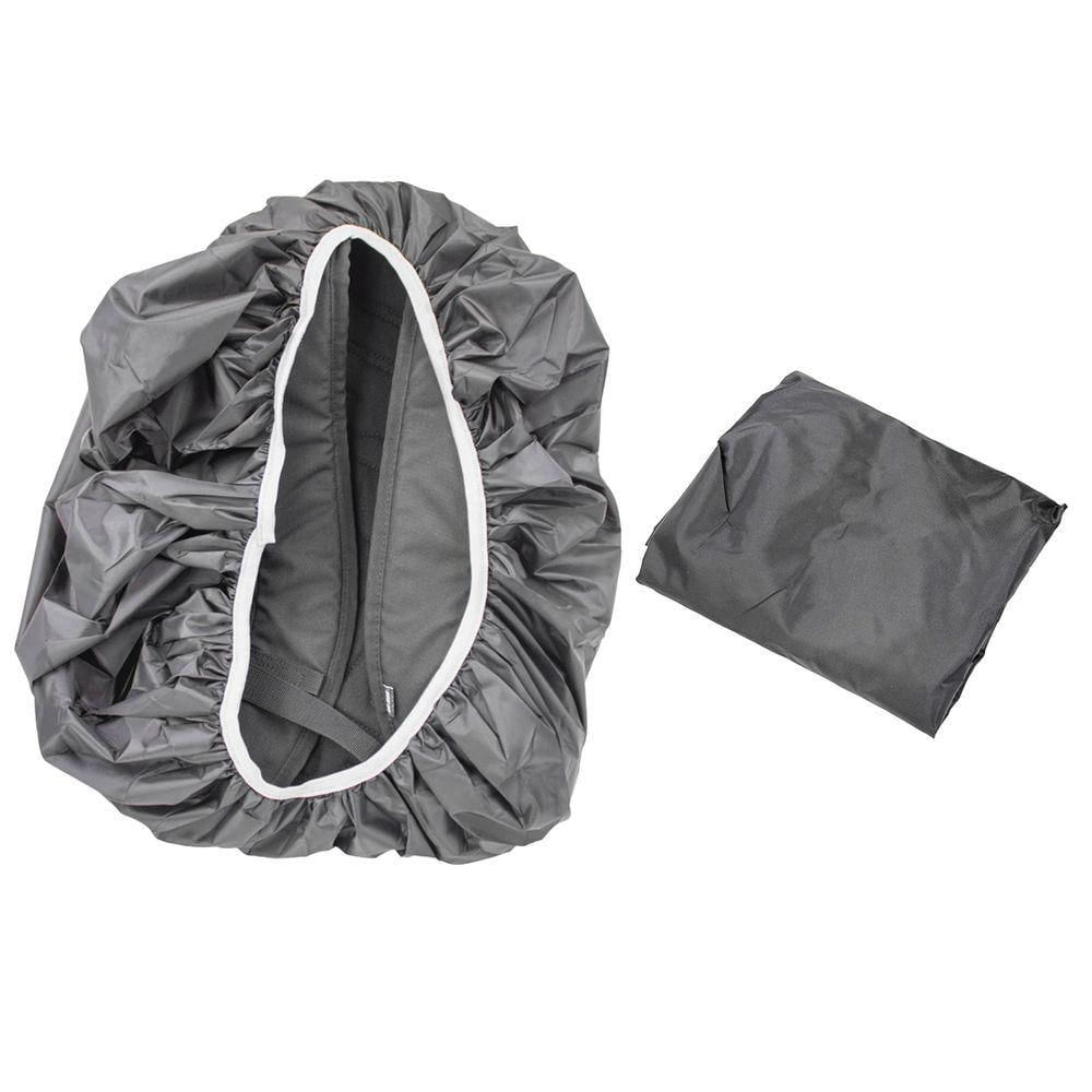 Capa De Chuva Para Mochila Impermeavel Motoboy Viagem Mala Elastico Preto