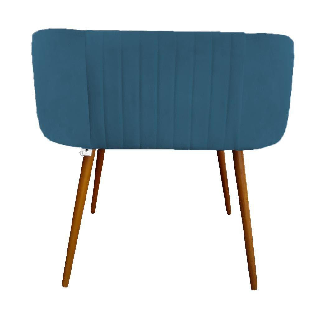 Mini Berço Moises Suede Azul Tiffany D'classe Decor