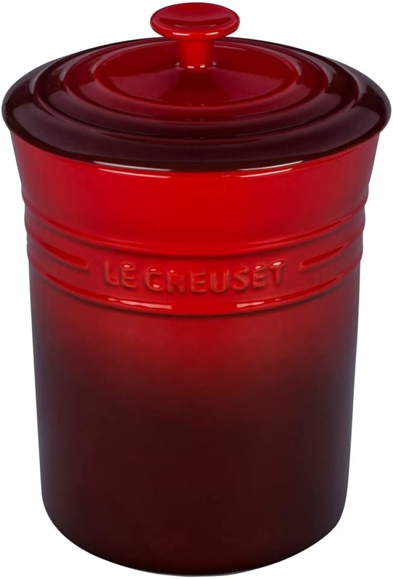 PORTA MANTIMENTOS LE CREUSET MÉDIO 2,1L VERMELHO 80814350600005