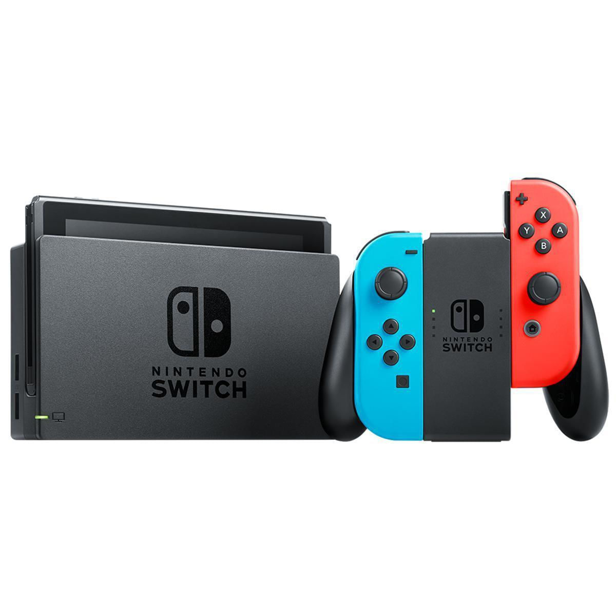 Console Nintendo Switch 32GB + Controle Joy-Con Neon