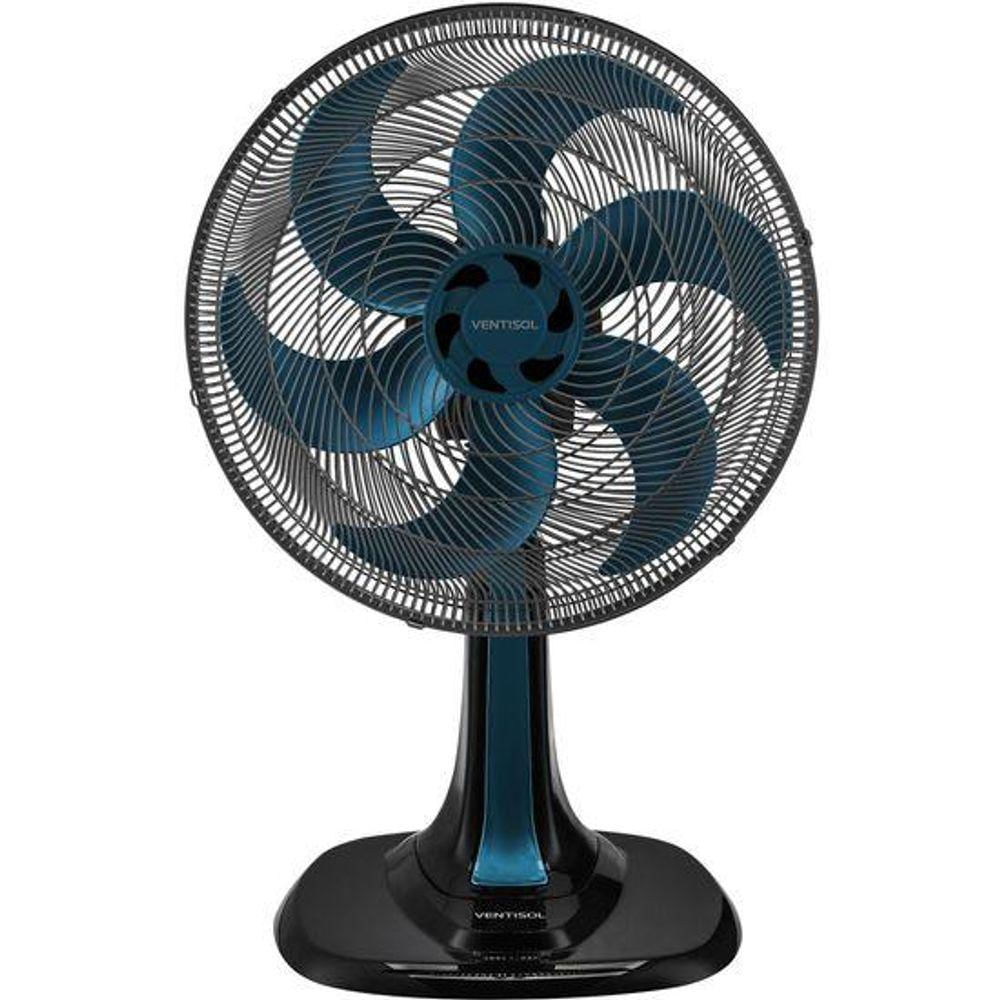 Ventilador De Mesa Ventisol Turbo 6 40cm Azul 127v f002