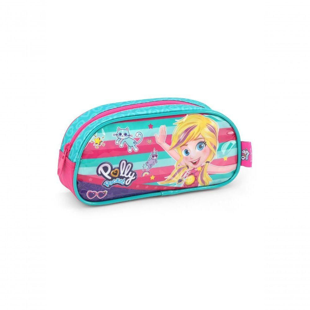 Estojo Infantil Polly Verde - Unico Verde