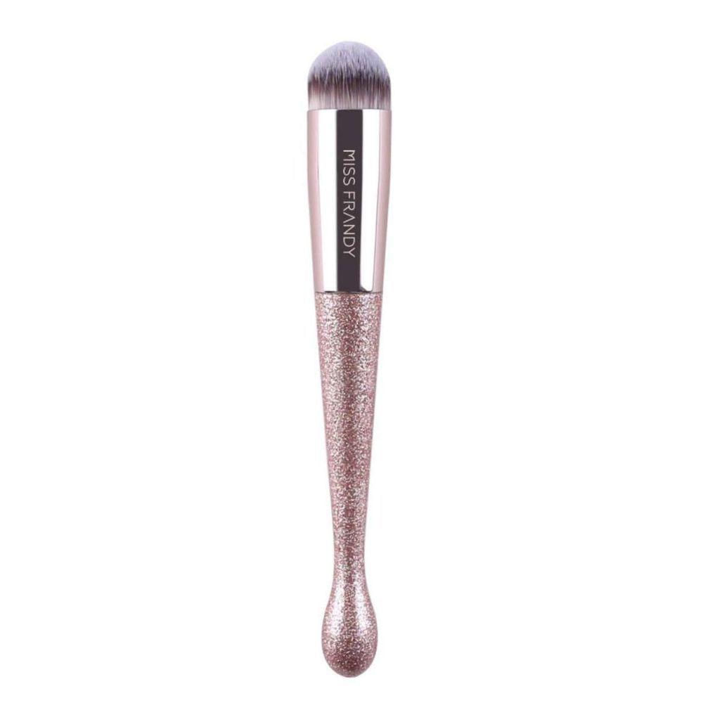 Pincel Kabuki Com Ponta Arredondada Glam G81220 | Miss Frandy | Acabamento