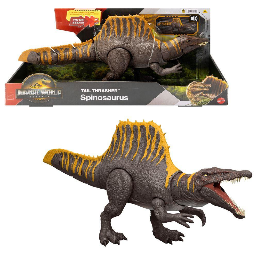 Jurassic World Dinossauro Rebirth Spinosaurus - Mattel