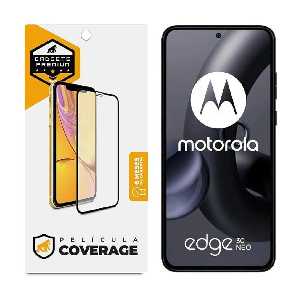 Película para Moto Edge 30 Neo-Coverage 5D Pro Preta-Gshield