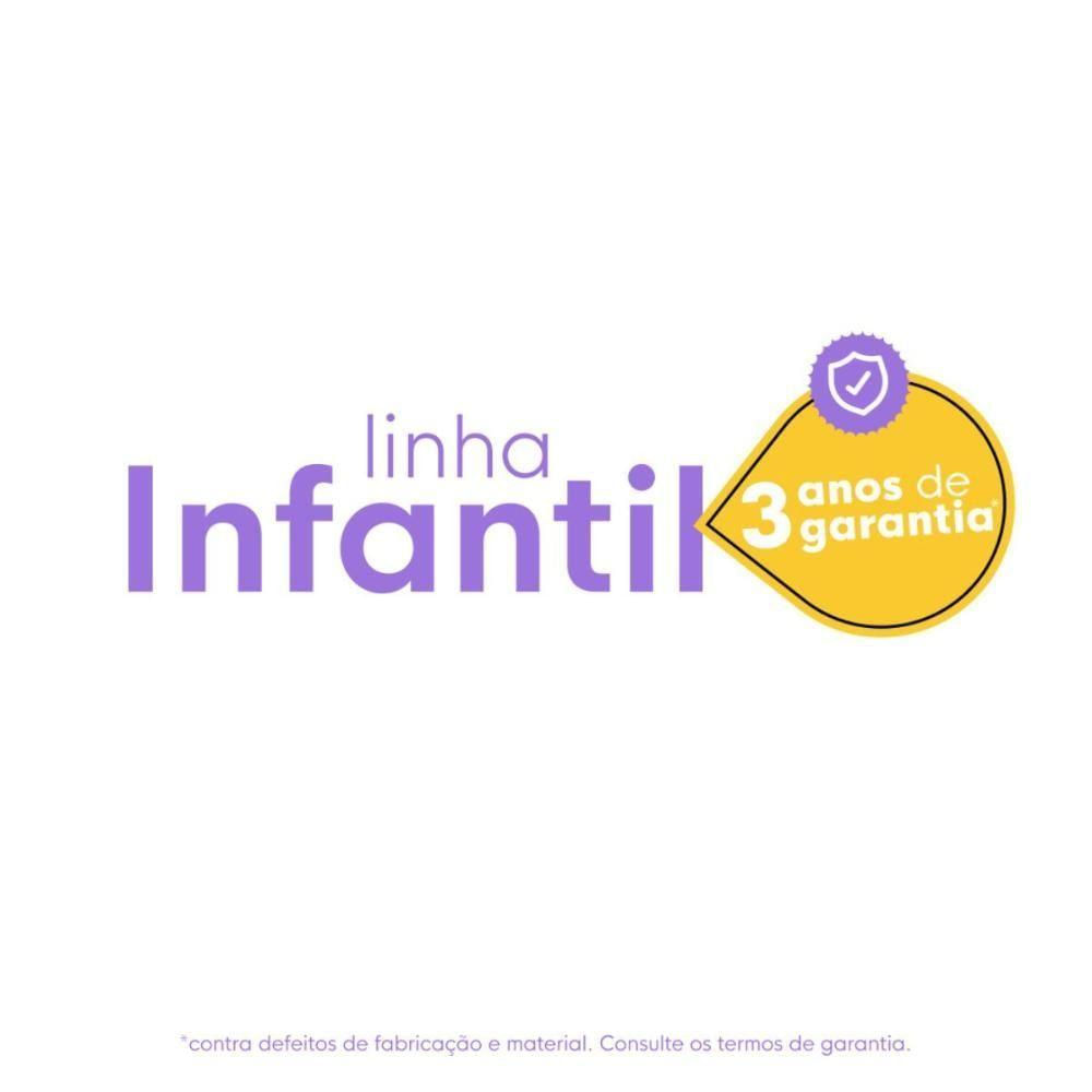 Quarto Infantil Com Berço Colchão Incluso E Cômoda Algodão Doce Multimóveis Mp4250 Branco/rosa