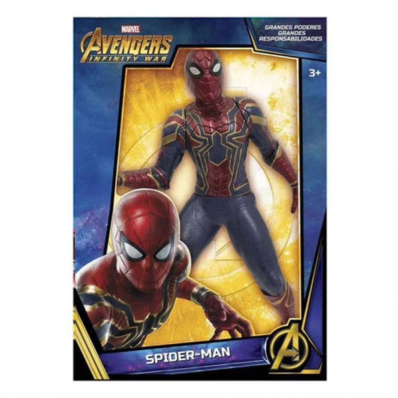 Boneco Iron Spider Avengers 55cm - Mimo Toys