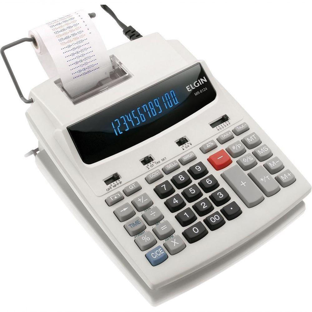 Calculadora Com Bobina 12 Digitos Mr-6124
