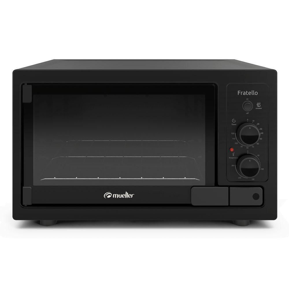 Forno Elétrico de Bancada Mueller Preto Fosco 44L 127V