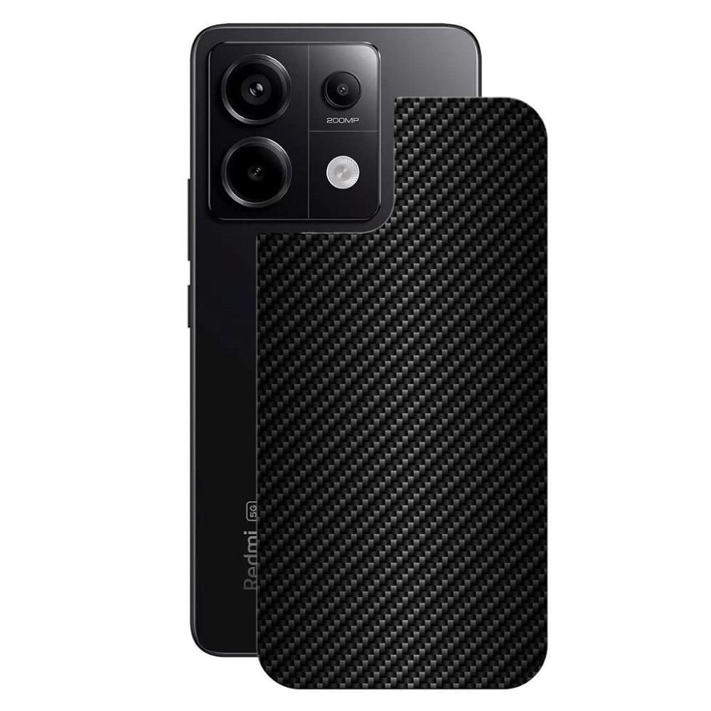 Película para Redmi Note 13 Pro 5G - Traseira de Fibra de Carbono Preta - Gshield