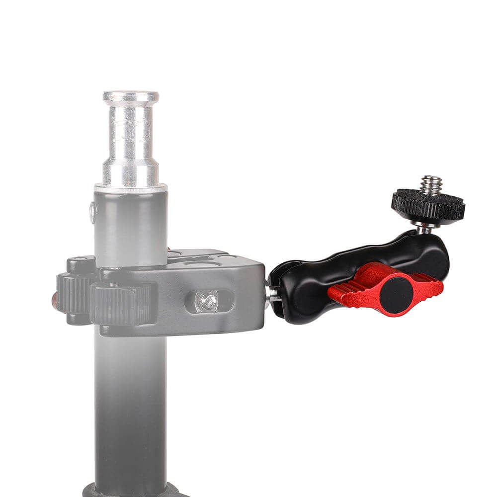 Adaptador Braço Mágico Articulável com Encaixe 1/4 Polegadas