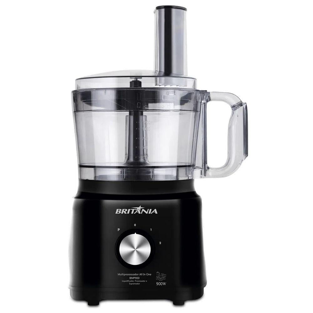 Multiprocessador Britania 3X1 900W Bmp900P - 033302105 Preto 220 Volts