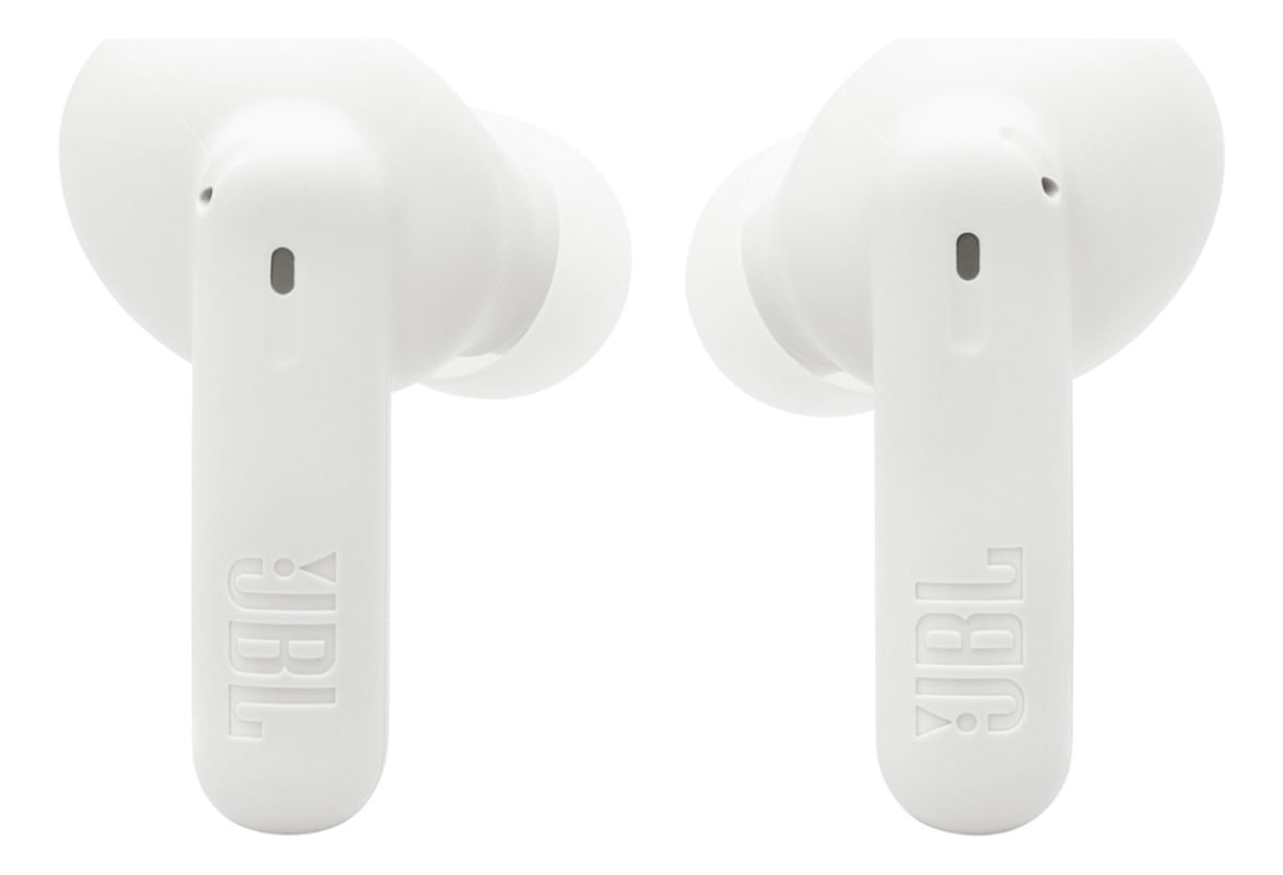 Fone De Ouvido Bluetooth Sem Fio JBL Wave Beam 2 Com Microfone - Branco