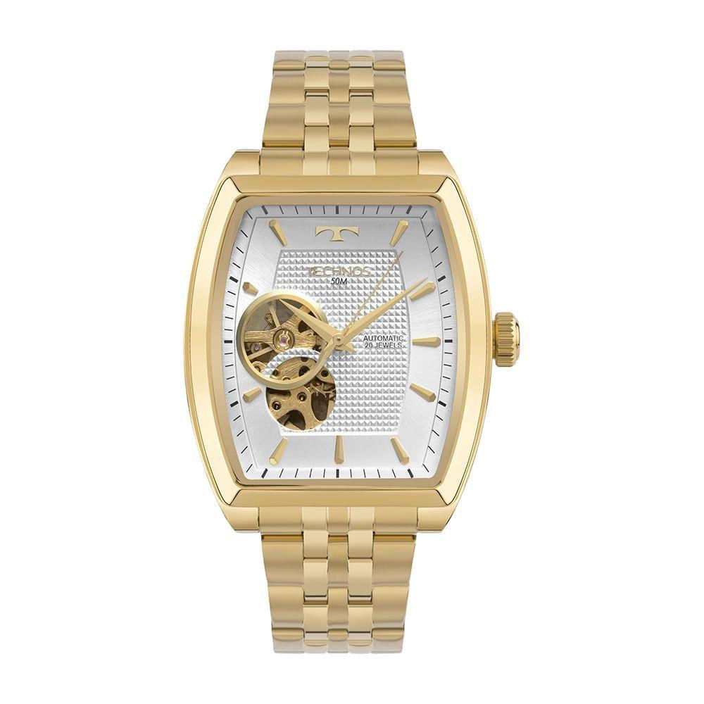 Relógio Technos Masculino Automatico Dourado - G3265ay/1c G3265ay/1c