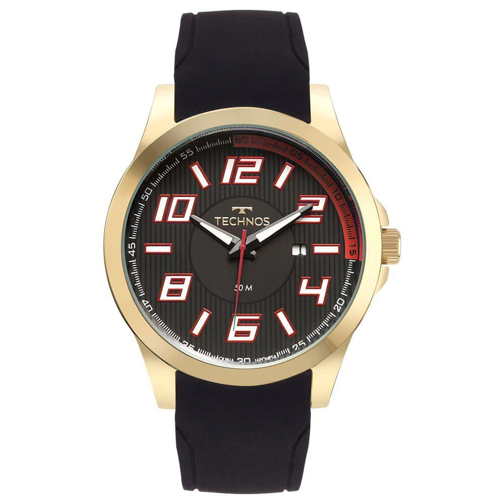 Relógio Technos Masculino Racer Basico Dourado - 2115uae/2p 2115uae/2p