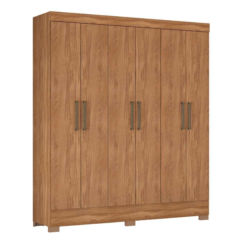 Guarda-Roupa Casal Marine 6 Portas 2 Gavetas Amendola