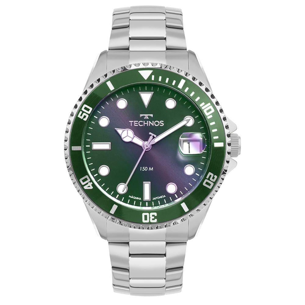 Relógio Technos Masculino Acqua Prata - 2415dy/1v 2415dy/1v