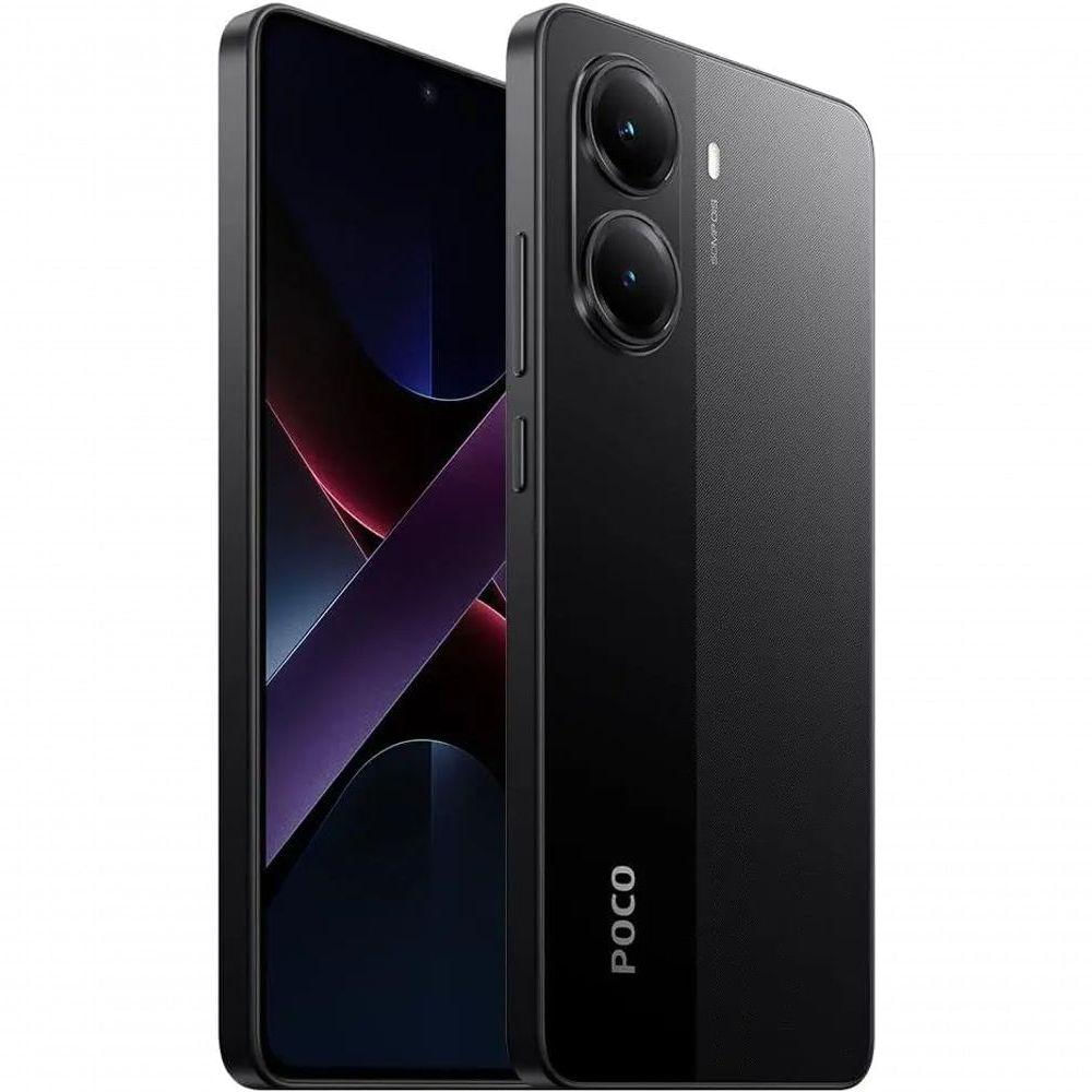 Poco X7 Pro Xiaomi 512gb / 12gb Ram, Preto, Camera 50 Mpx,nfc, 5g, Tela De 6,67", Dual Sim
