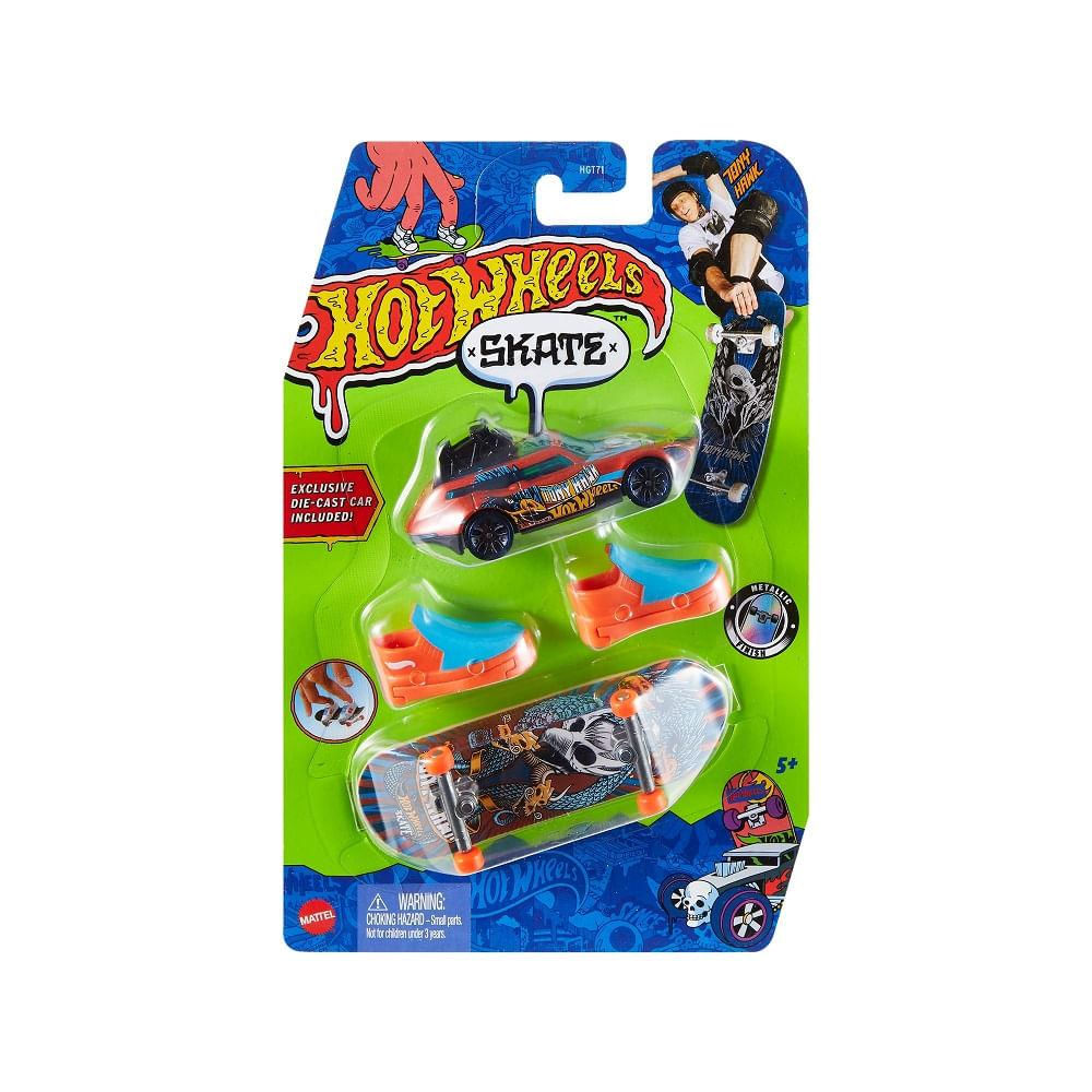 Hot Wheels Skate de Dedo Circus Hawk - Mattel
