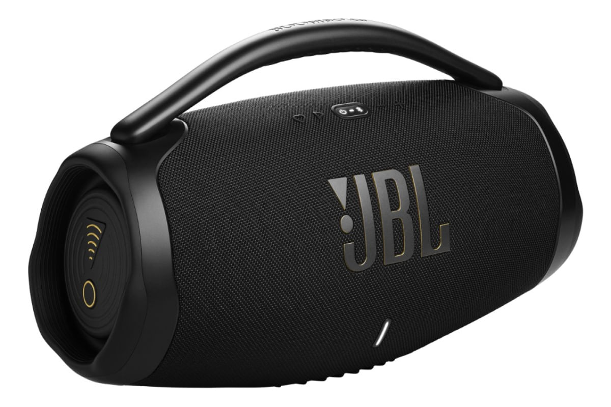 Caixa De Som Bluetooth JBL Boombox 3 Wifi Usb - Preta