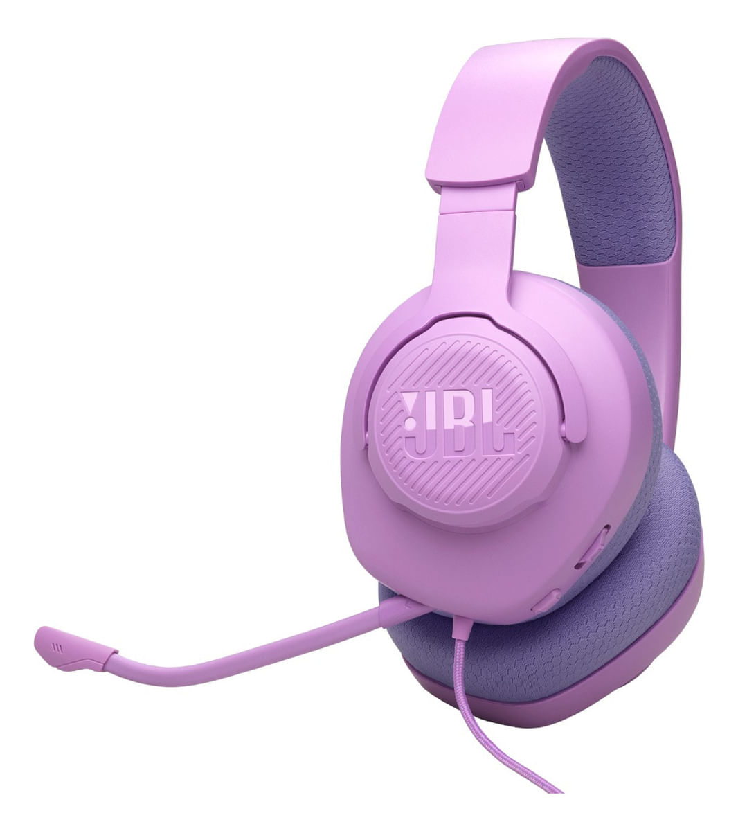 Fone de Ouvido Headset Gamer Com Fio JBL Quantum 100m2 Com Microfone - Roxo