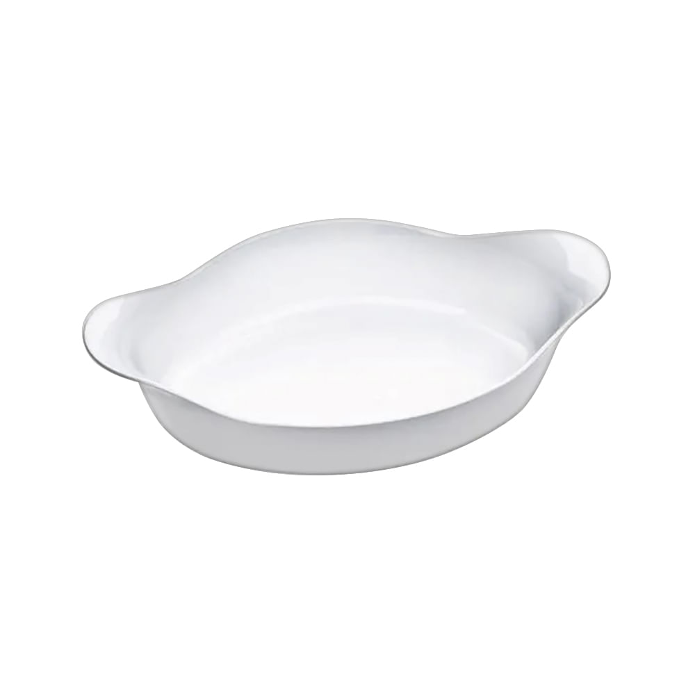 Assadeira Nadir Opaline em Vidro Oval 1L