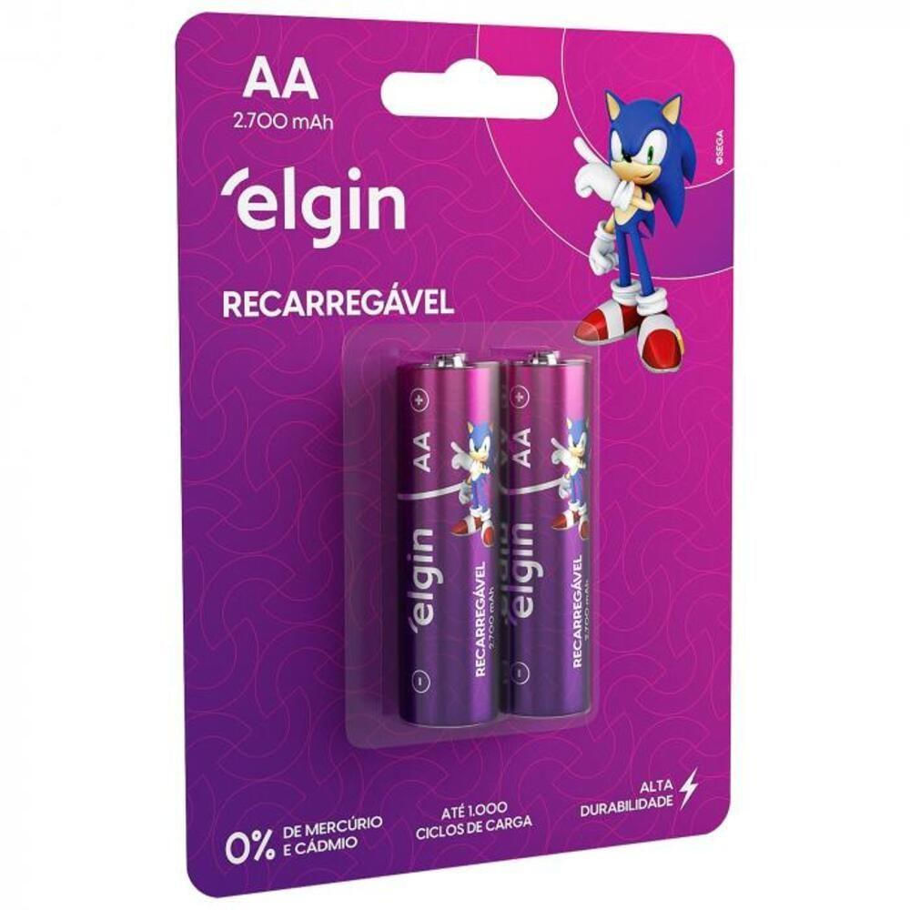Pilha Recarregavel Aa 2700 Mah C/2 82174